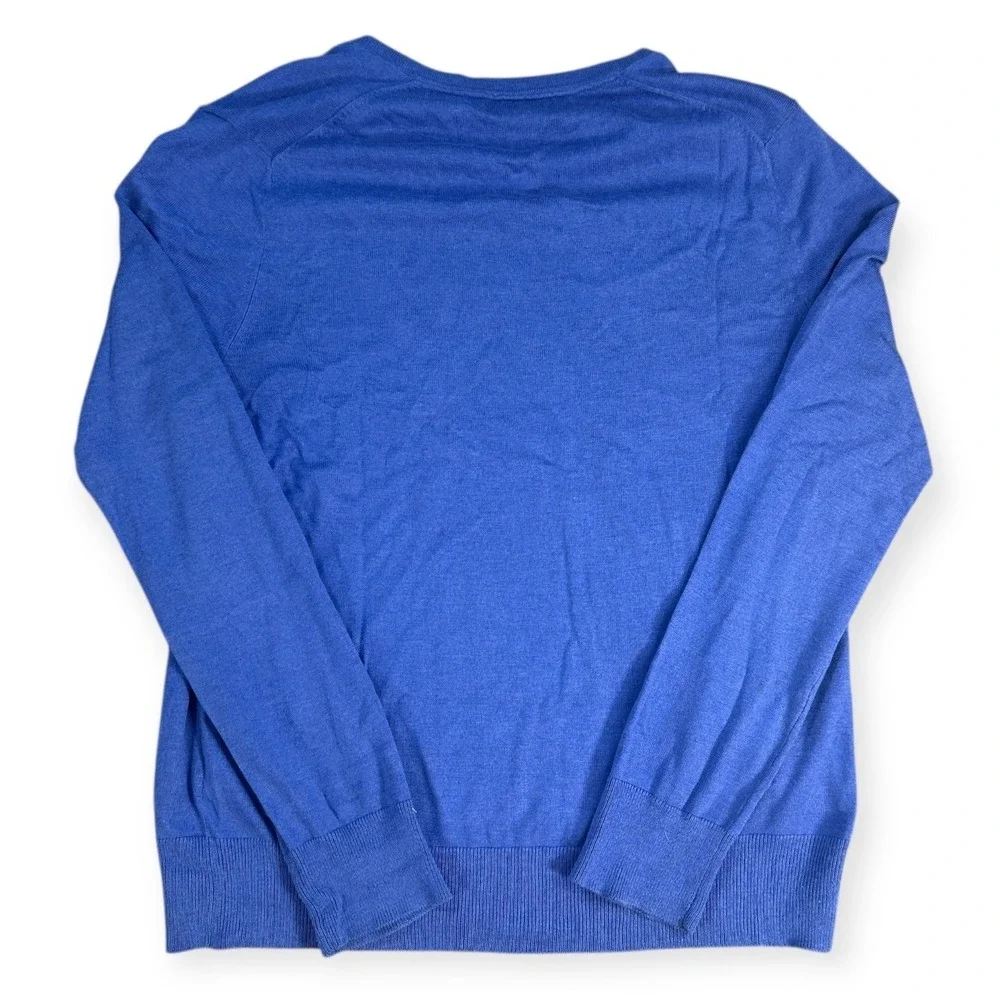 Banana Republic Royal Blue V-Neck Men’s Sweater